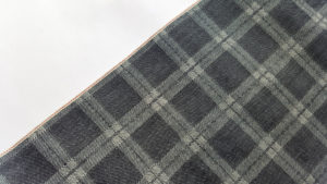 11oz Checkered Denim Jacquard Fabric W278-1