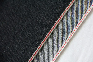 17oz Black Denim Fabric For Sale W9308