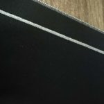 black stretch selvedge denim fabrics