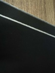 13.4oz Best Black Selvedge Jeans Quality Denim Fabric W93528