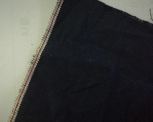 5.3oz Selvedge Chambray Fabric Dark Blue W92011