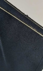 12.3 oz Indigo Selvedge Jeans Stretch Denim Fabric Wholesale W9339