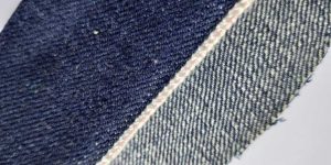 18 oz Stiff Denim Jeans Fabric Selvage W12037A-2