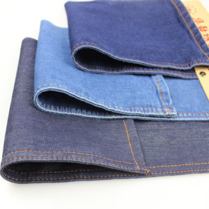 10.3oz Unstitched Jeans Fabric Cotton Lycra Denim Fabric W186