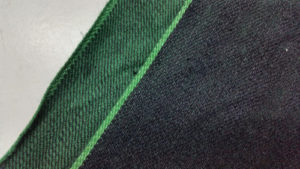 18.6oz Green Inside Selvedge Fabric Suppliers Denim Factory W89833-1