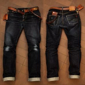 Vintage Relaxed Fit Selvedge Jeans High Quality Mens Selvedge Jeans Sale P007