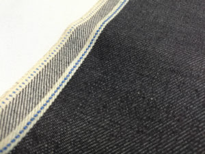 13.63oz Raw Blue Jeans Selvage Fabric For Sale W93733B