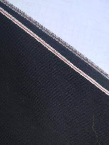 12.2oz Black Stretch Selvedge Denim Fade For Skinny Jean Pants W93828-15A