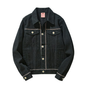 Black Denim Jacket Men Best Heavy Selvedge Jeans