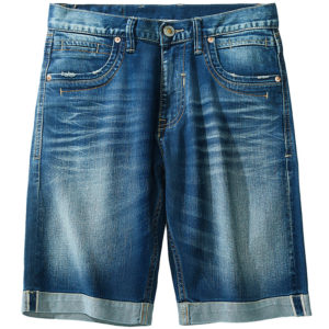 Straight Fit Selvage Denim Shorts Wholesale