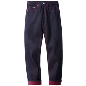 Best Jeans Garment Factory Red Back Cotton Vintage Selvedge Jeans
