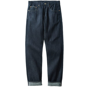 Premium Selvedge Jeans Linen Cotton Denim Jeans For Men