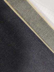 12.4oz Organic Cotton Selvedge Jeans Raw Denim Material W170210-1