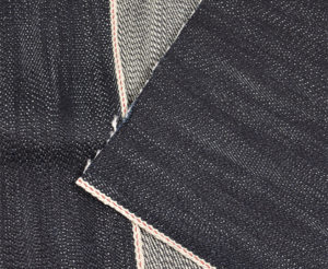 20oz Right Twill Slub Selvedge Cotton Denim Fabric For Heavy Selvedge Jeans W384230