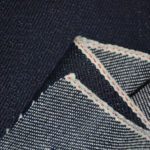 Raw selvage Stiff Denim Jeans Fabric