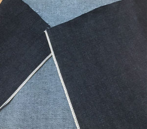 16.2oz Indigo Indigo Raw Selvedge Denim Fabric Wholesale W392336