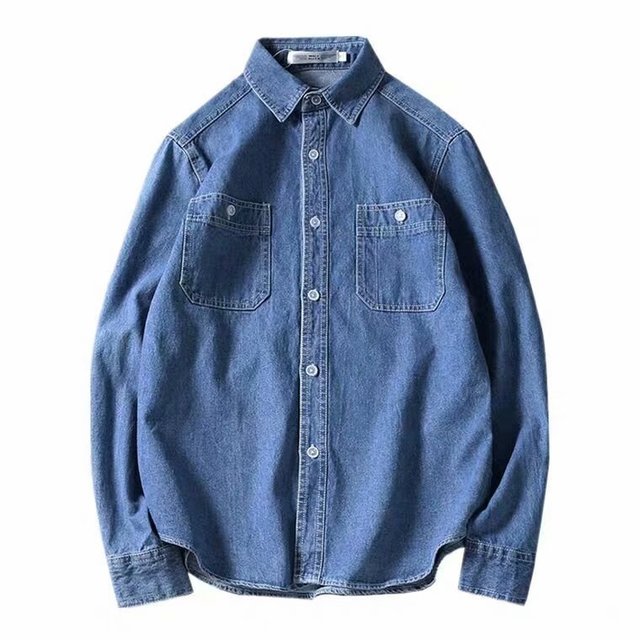 Blue Denim Shirt | WingFly Textile