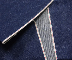 17oz Plus Size Jeans Blue Selvedge Denim Stock For Sale W83939