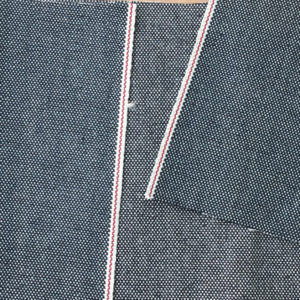 13.8oz Canvas Vintage Selvedge Denim Plain Weave Cotton Jeans Fabric W26162-2