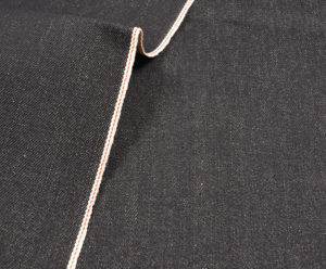 16.5oz Selvedge Denim Overalls Black Jean Fabric Wholesale W82834
