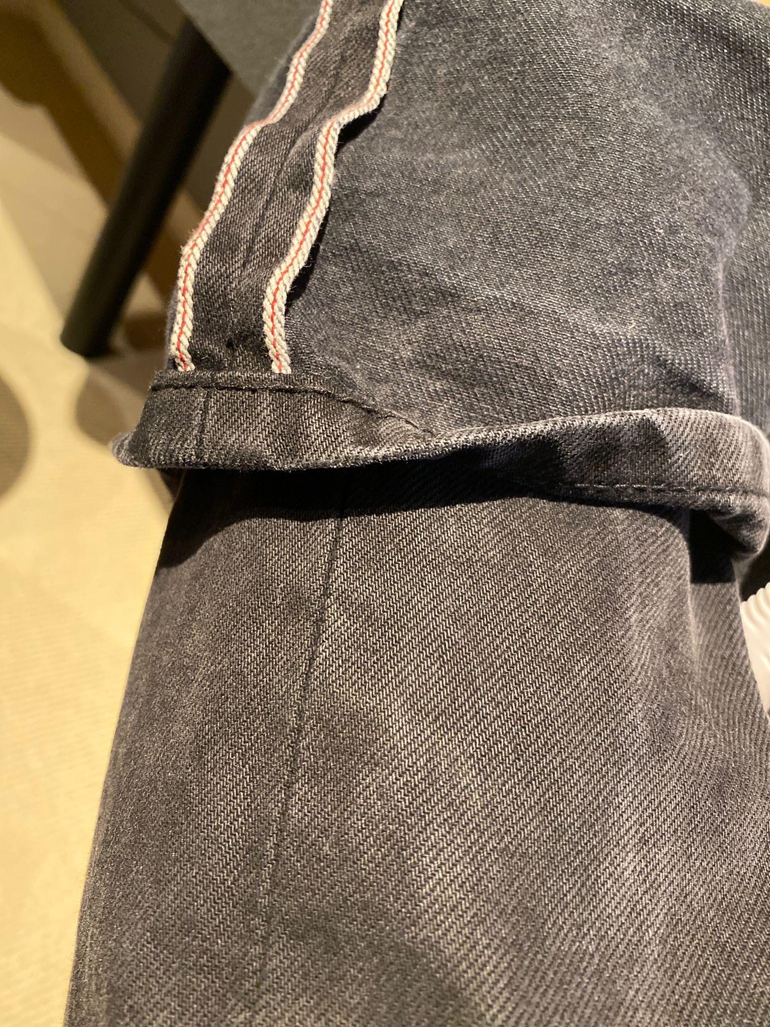 How do you get the smell out of black on black selvedge jeans?