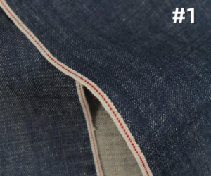 13 Oz Jeans Right Hand Twill Dry Selvage Denim Fabric Horizontal Vertical Slubby Selvedge Denim Cloth W287525