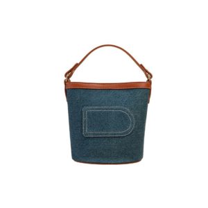 Luxury Denim Bag Canvas Bucket Bag Female Small Denim Bag New Design Women's Shoulder Bag EW1620