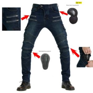 Best Motorbike Jeans Mens Riding Denim Motorcycle Pants For Men Anti Fall Cross-country Motorcycle Pants Armored Upgrade