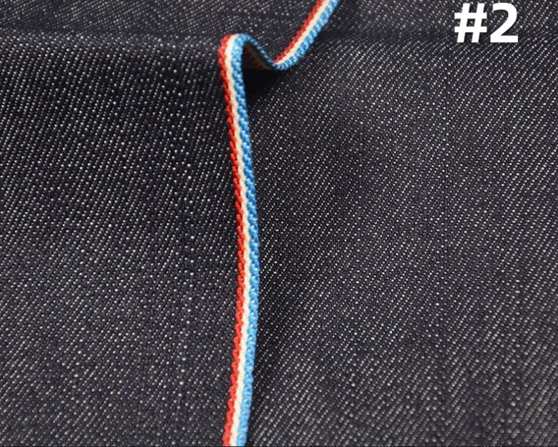 11oz Trendy Red Blue Selvedge Denim Fabric With Slub For Fashion Cotton Jeans W183115