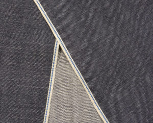 14.5 oz Blue Selvedge Denim Fabric Indigo Raw Denim Jeans Cloth Manufacturers W38743