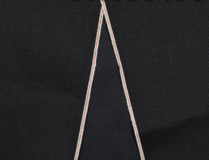 12 oz Black Stretch Selvedge Denim Fabric Wholesale Summer Selvedge Denim Material Suppliers W284526