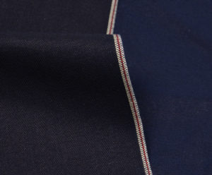 8oz Indigo Warp Indigo Weft Selvage Denim Shirt Premium Denim Fabric Manufacturers W187013