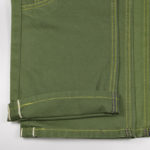 green selvedge denim