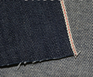 10.9oz Non-stretch Slub Selvege Denim Fabric Fall Jeans Short Shirt Material Suppliers W181715