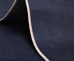 12oz Classic Black Blue Selvedge Denim Fabric No Print Jeans Cloth Manufacturers W282721