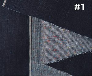12.5oz Colored Dots Backside Define Selvedge Denim Fabric Suppliers WingFly W287428