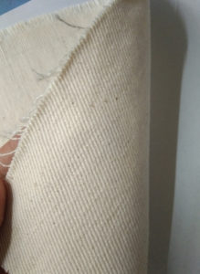 12 Oz Cotton Hemp Jeans Cowboy Cloth Material White Raw Denim Fabric Wholesale W286921