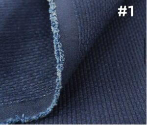 13oz Premium Indigo Blue Cotton Japanese Sashiko Denim Fabric Kendo Jacquard Jeans Material For Jackets W287627