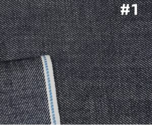 13.5 oz Hairy Surface Blue Self Edge Denim Fabric Suppliers For Selvedge Straight Jeans W28462B-1