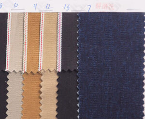 Brown Selvedge Denim Fabric