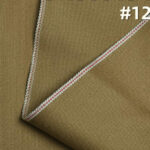 khaki selvedge denim fabric