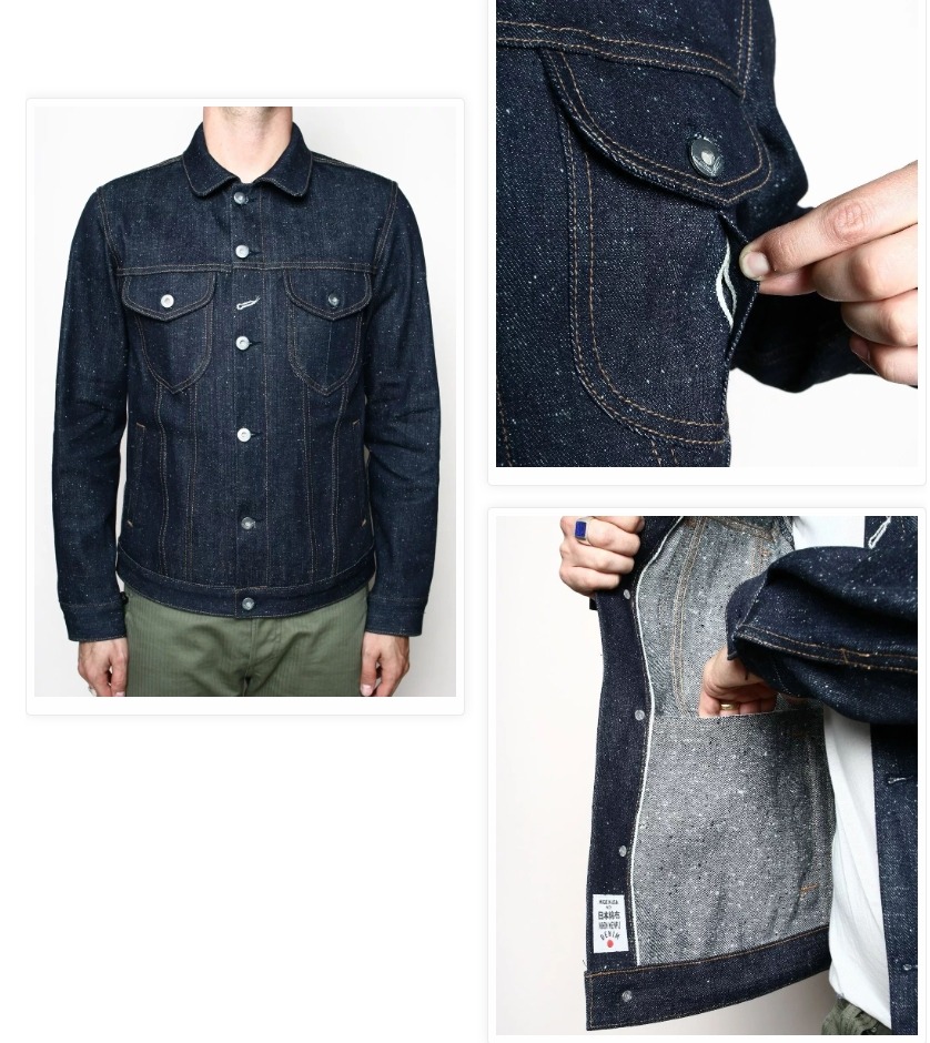 selvage denim jacket