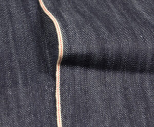 heavy slub selvage denim fabric