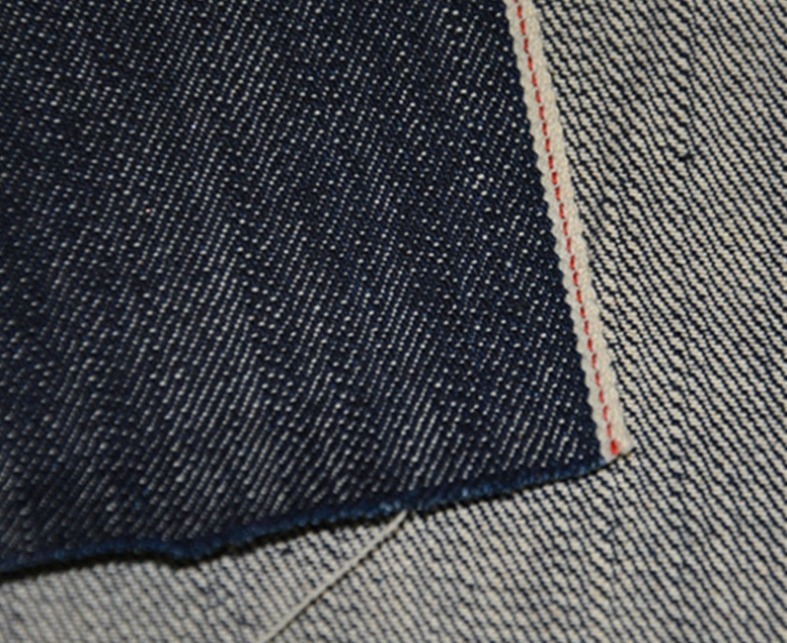 12.3oz Long Jean Shirt Cloth Selvedge Slub Denim Fabric Right Twill Selvage Premium Denim Manufacturers W281925