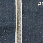Neppy selvedge denim fabric