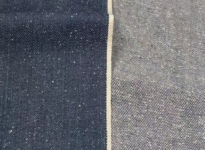 Right hand twill selvedge denim fabric