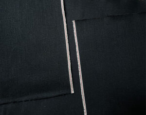 Black selvedge denim