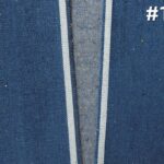 raising selvedge denim fabric