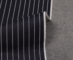 wabash striped selvedge denim material