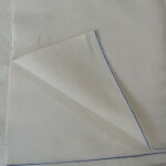 White selvedge denim fabric